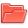 Folder red